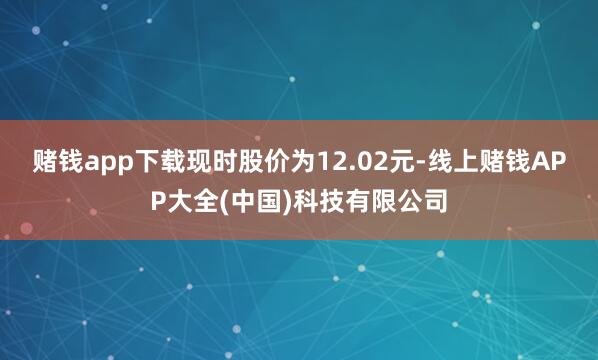 赌钱app下载现时股价为12.02元-线上赌钱APP大全(中国)科技有限公司
